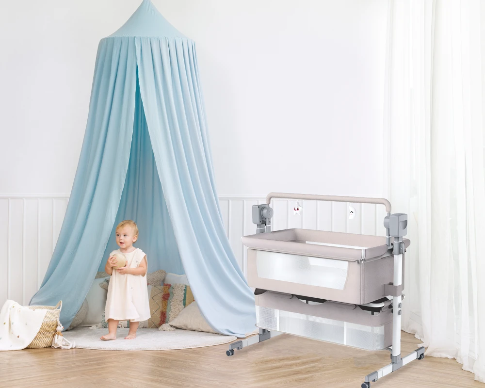co sleeper rocking bassinet