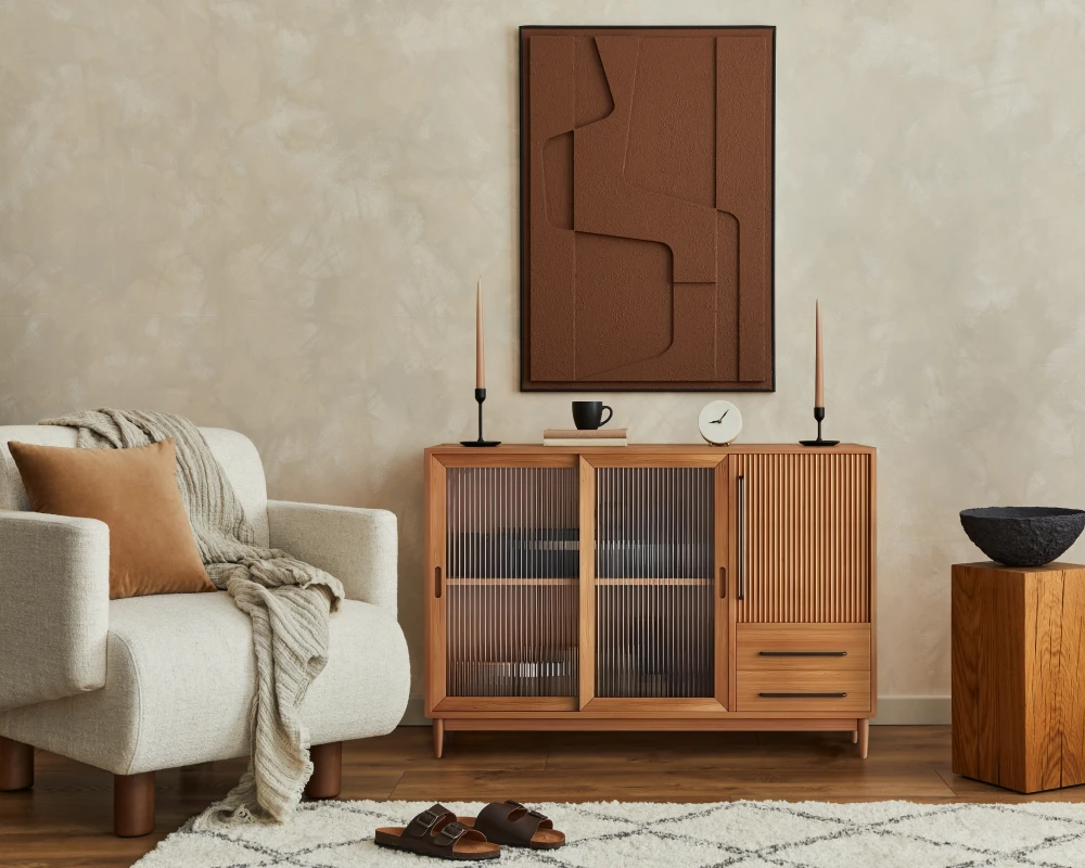 wooden sideboard cabinet