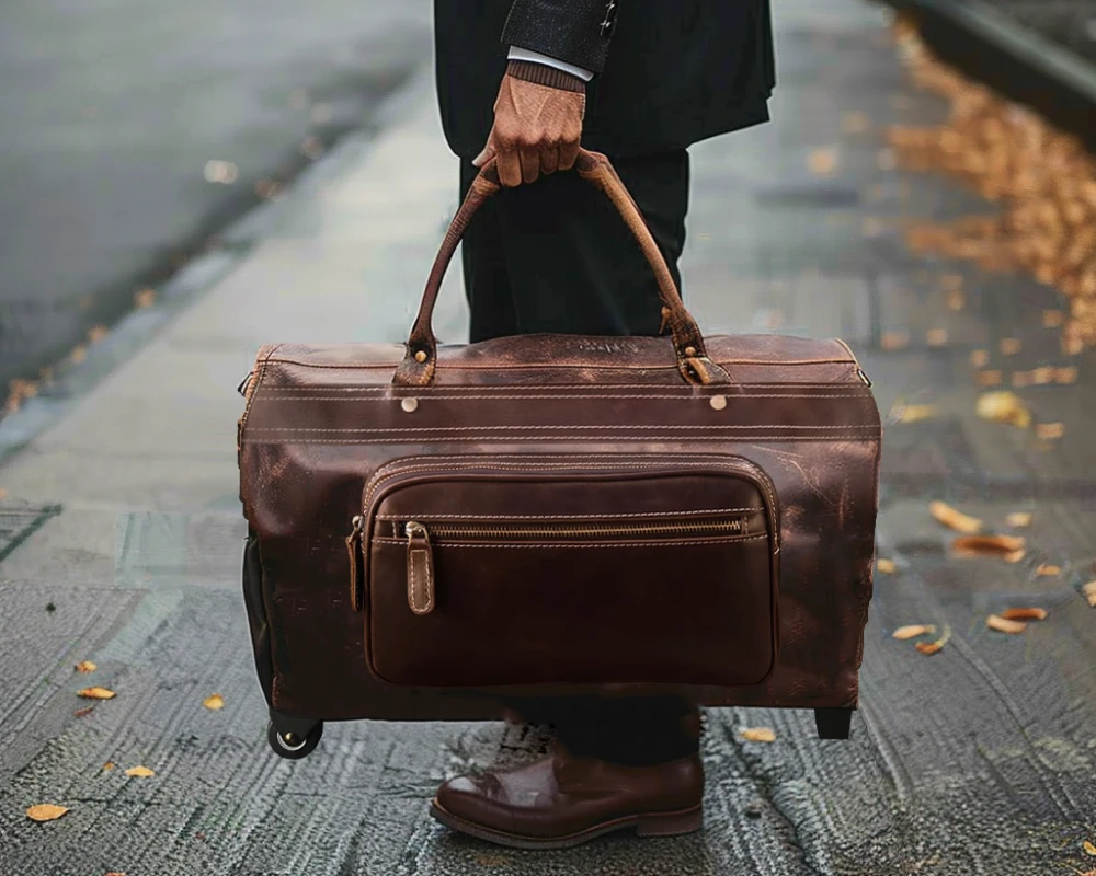 two wheel carry on luggage